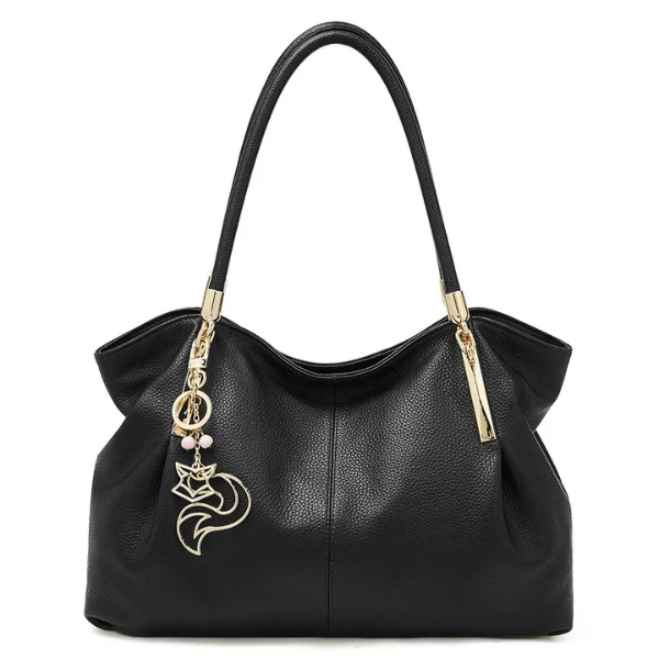 Bolsa Feminina de Ombro em Couro Legítimo 2025 – Elegância e Sofisticação - ZAUVELLE