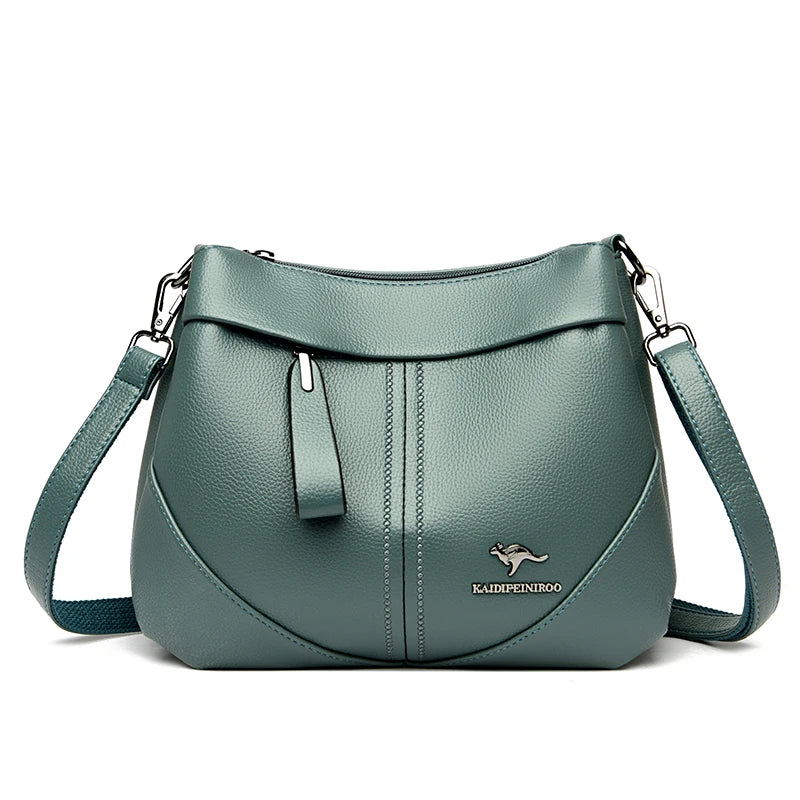 Conjunto | Bolsa Tote Feminina de Couro Premium + Carteira e Bolsa Para Cartões - ZAUVELLE