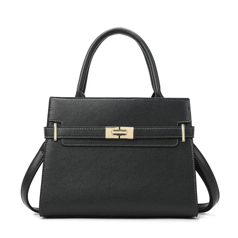 Conjunto Bolsa Feminina Luxo 3 em 1 – Bolsa Grande, Transversal e Carteira - ZAUVELLE