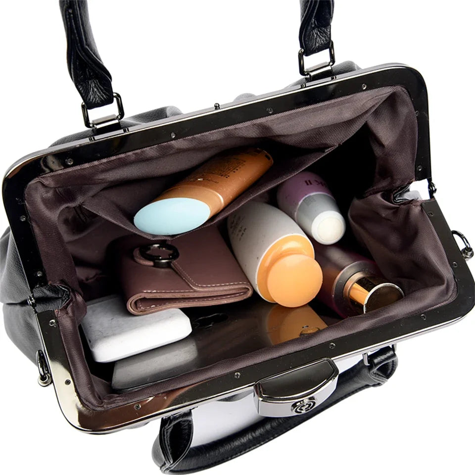 Bolsa Feminina Fashion em Couro Premium – Modelo Ombro e Transversal - ZAUVELLE