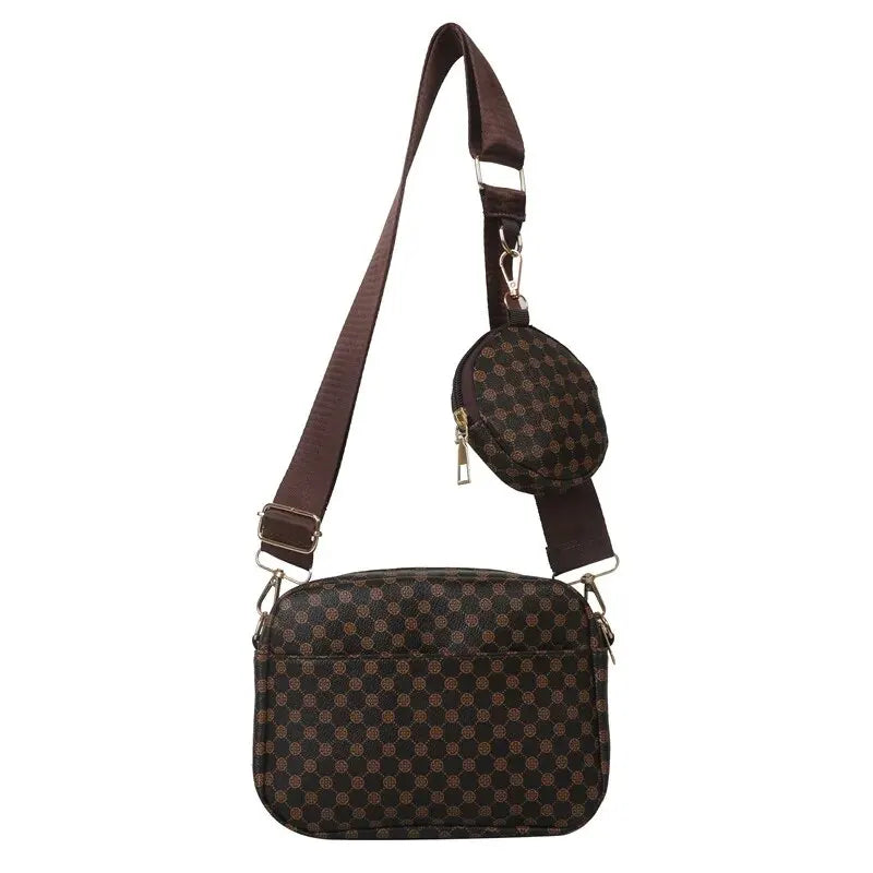 Bolsa Vintage Casual em Couro Premium - ZAUVELLE