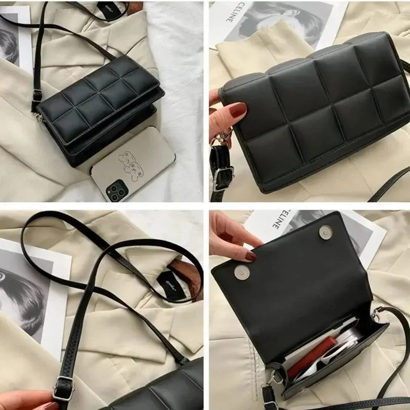 Bolsa Feminina de Grife – Elegância Clássica em Couro Premium - ZAUVELLE