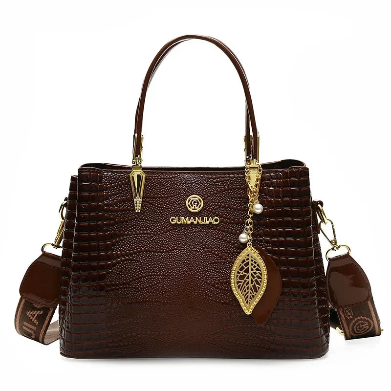 Bolsa Feminina de Ombro e Transversal – Grande Capacidade, Estilo Fashion - ZAUVELLE