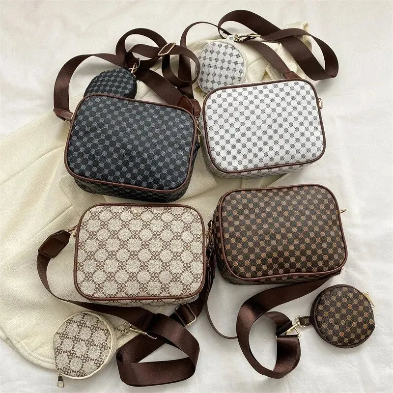Bolsa Vintage Casual em Couro Premium - ZAUVELLE