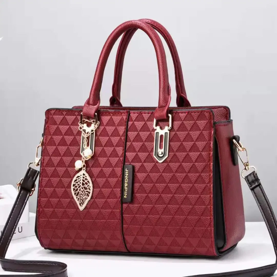 Bolsa de Ombro Feminina para Trabalho e Dia a Dia – Estilo Moderno e Espaçoso - ZAUVELLE