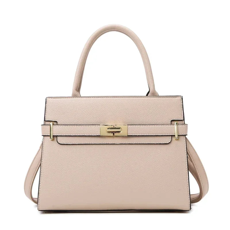 Conjunto Bolsa Feminina Luxo 3 em 1 – Bolsa Grande, Transversal e Carteira - ZAUVELLE