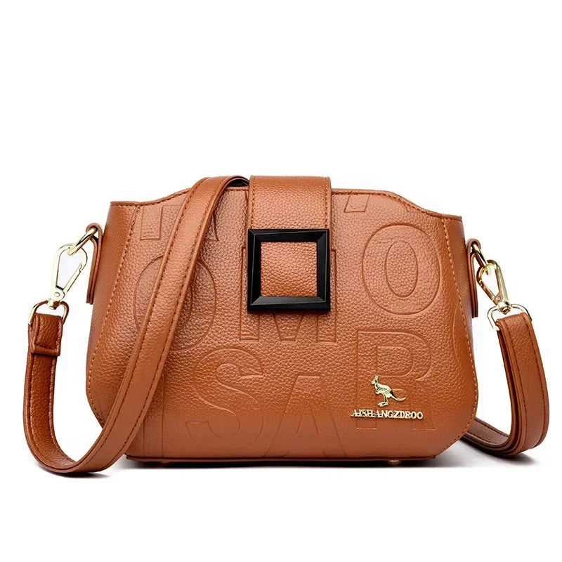 Bolsa de Ombro e Transversal Feminina – Designer Fashion para Viagem e Dia a Dia - ZAUVELLE