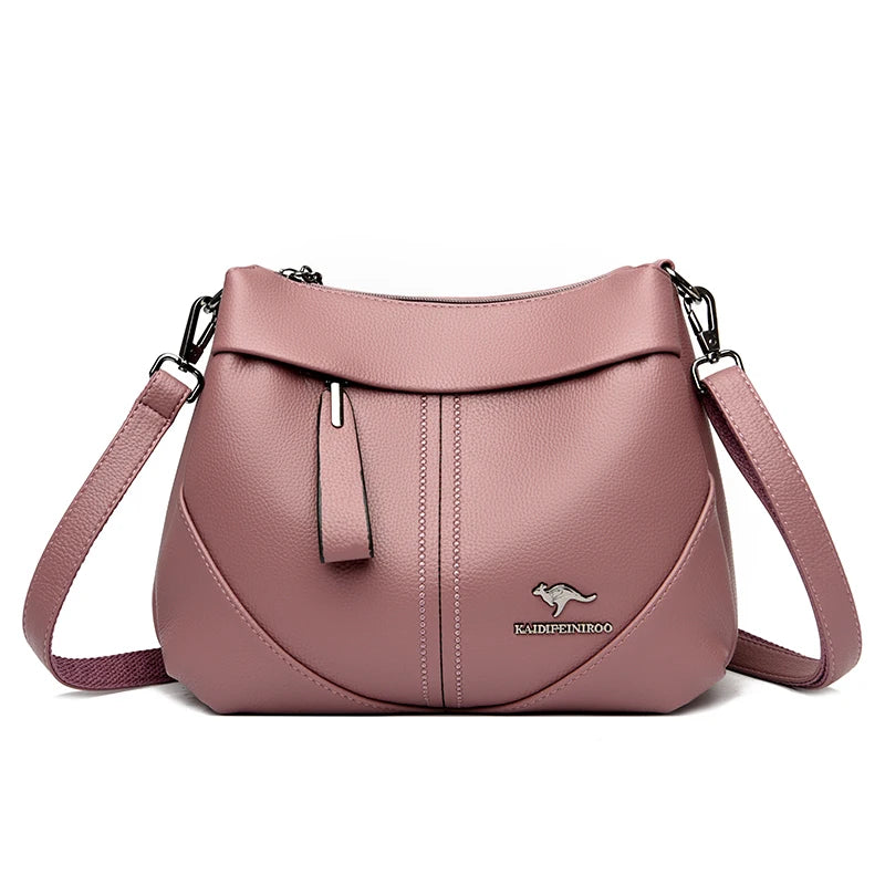 Conjunto | Bolsa Tote Feminina de Couro Premium + Carteira e Bolsa Para Cartões - ZAUVELLE