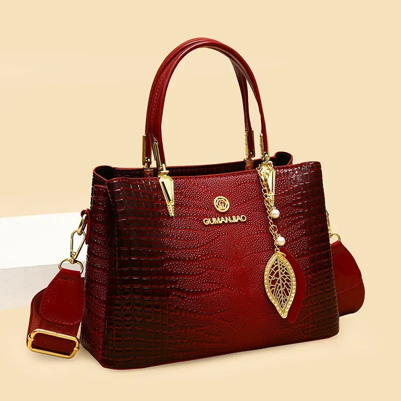 Bolsa Feminina de Ombro e Transversal – Grande Capacidade, Estilo Fashion - ZAUVELLE