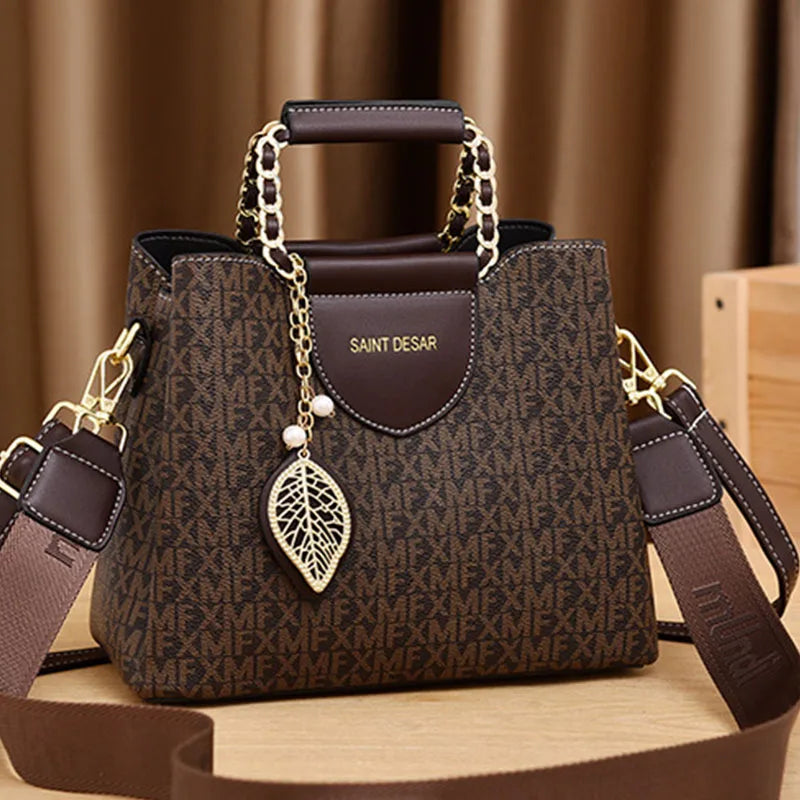 Bolsa Feminina Designer Luxuoso – 2025 Nova Coleção - ZAUVELLE
