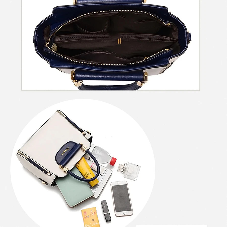 Bolsa Transversal Feminina Elegante – Tendência 2025, Alça de Mão e Ombro - ZAUVELLE