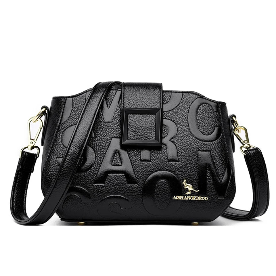 Bolsa de Ombro e Transversal Feminina – Designer Fashion para Viagem e Dia a Dia - ZAUVELLE