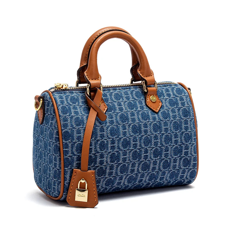 Bolsa Feminina 2025 – Estilo Jeans & Pillow Bag Casual Chic - ZAUVELLE