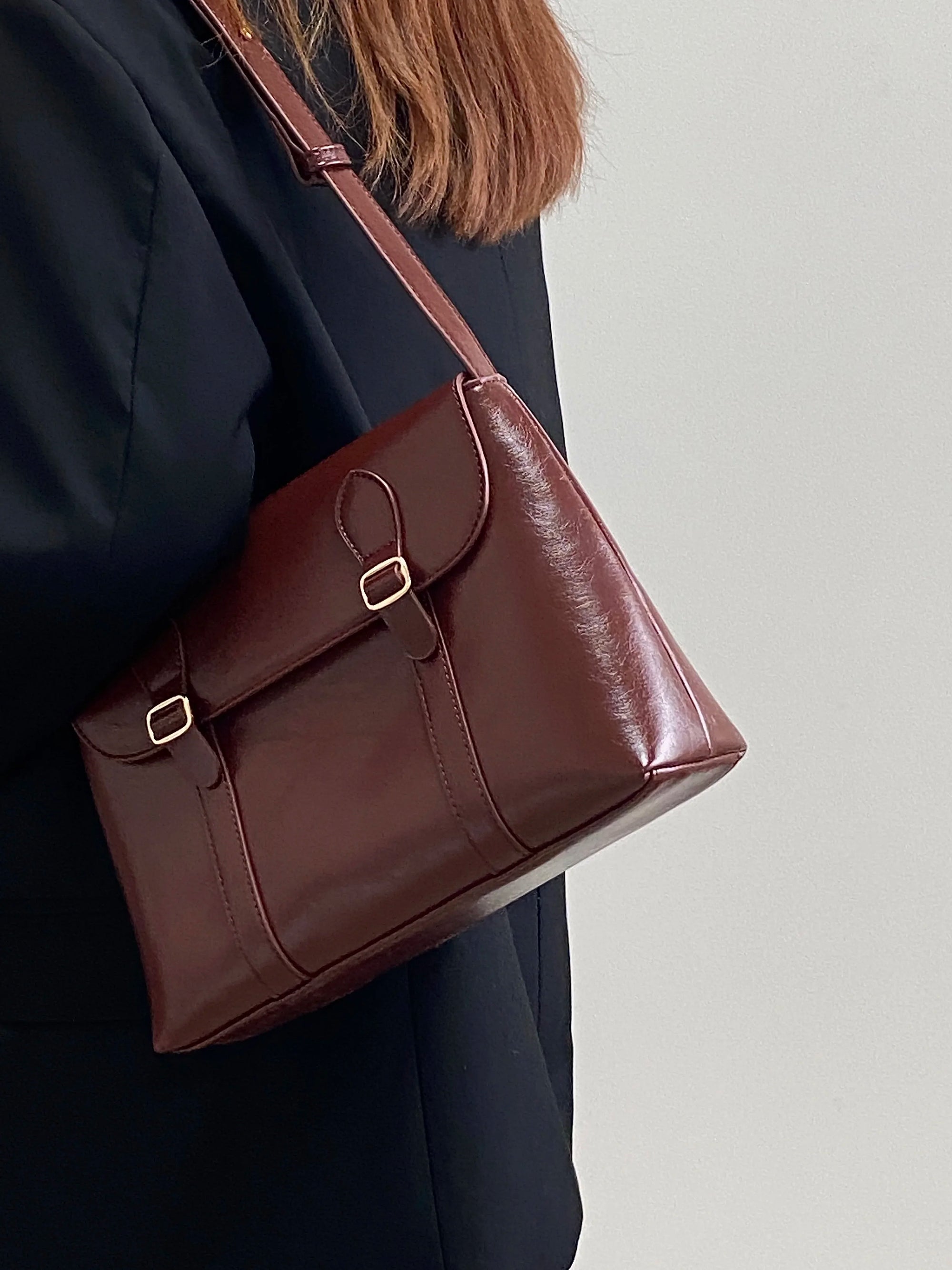 Bolsa Feminina Vintage Grande – Tote e Transversal Luxo - ZAUVELLE
