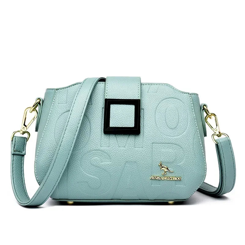 Bolsa de Ombro e Transversal Feminina – Designer Fashion para Viagem e Dia a Dia - ZAUVELLE