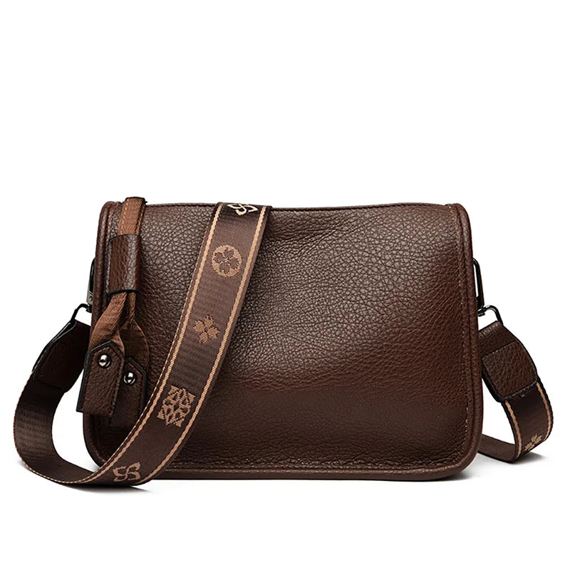 Bolsa Feminina de Couro Legítimo 2025 - ZAUVELLE