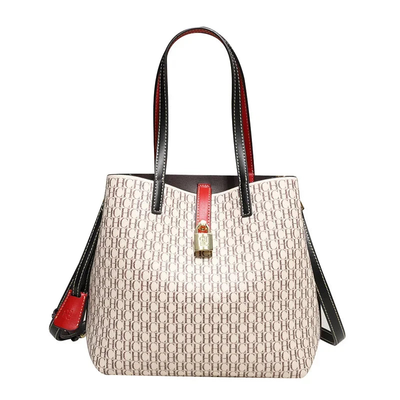 Bolsa De Couro Feminina Luxuosa Mensageiro e Estilosa - ZAUVELLE