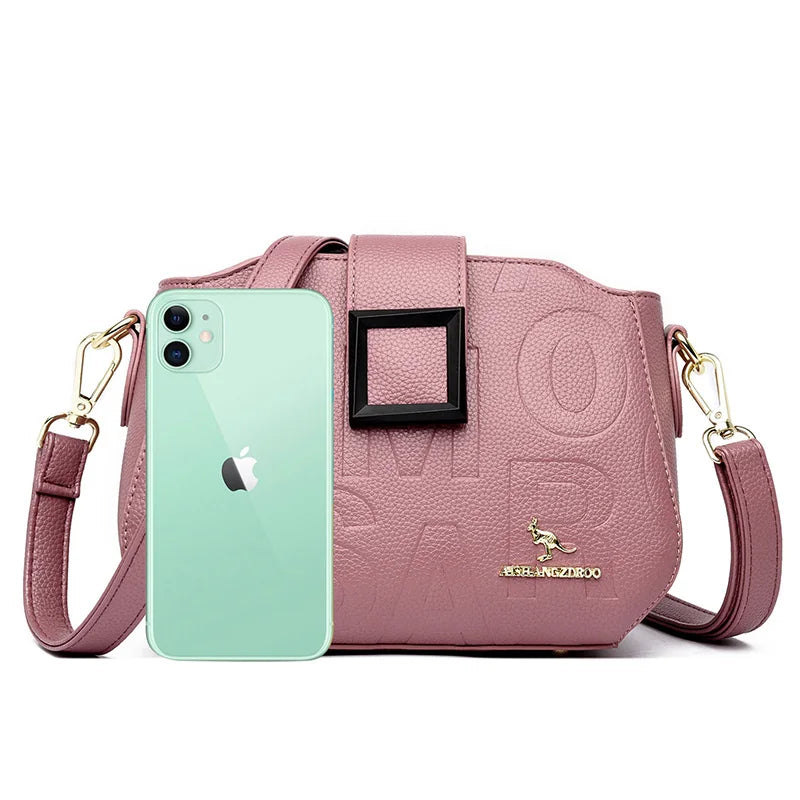Bolsa de Ombro e Transversal Feminina – Designer Fashion para Viagem e Dia a Dia - ZAUVELLE