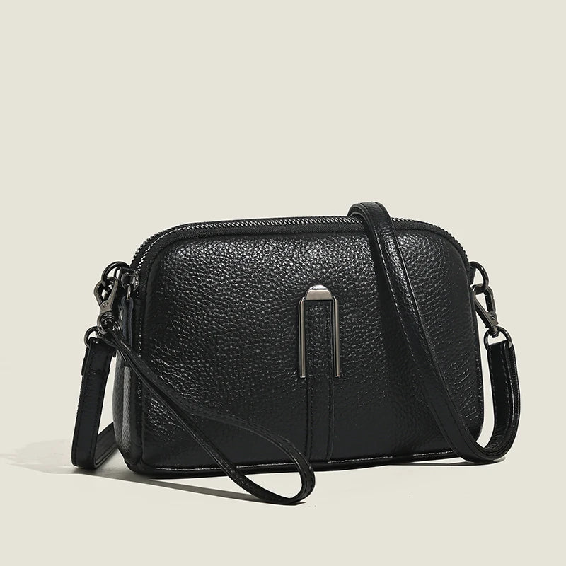 Bolsa Feminina de Couro Legítimo Luxo - ZAUVELLE