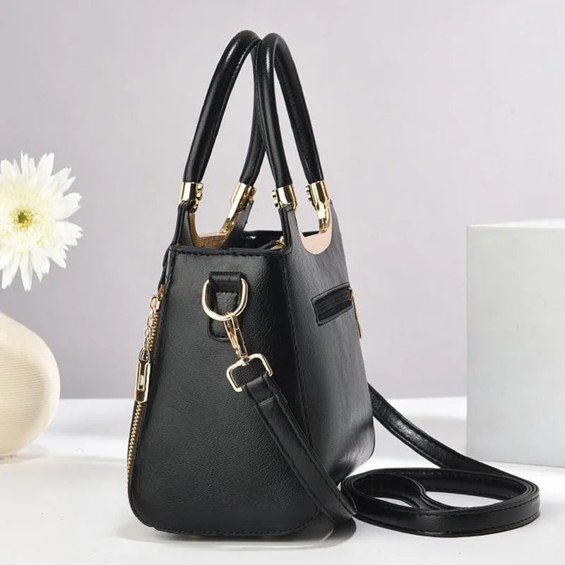 Bolsa Feminina Estilo Versátil de Couro - ZAUVELLE