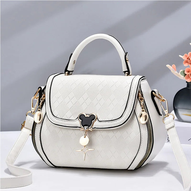 Bolsa Bucket Feminina de Couro Legítimo - ZAUVELLE