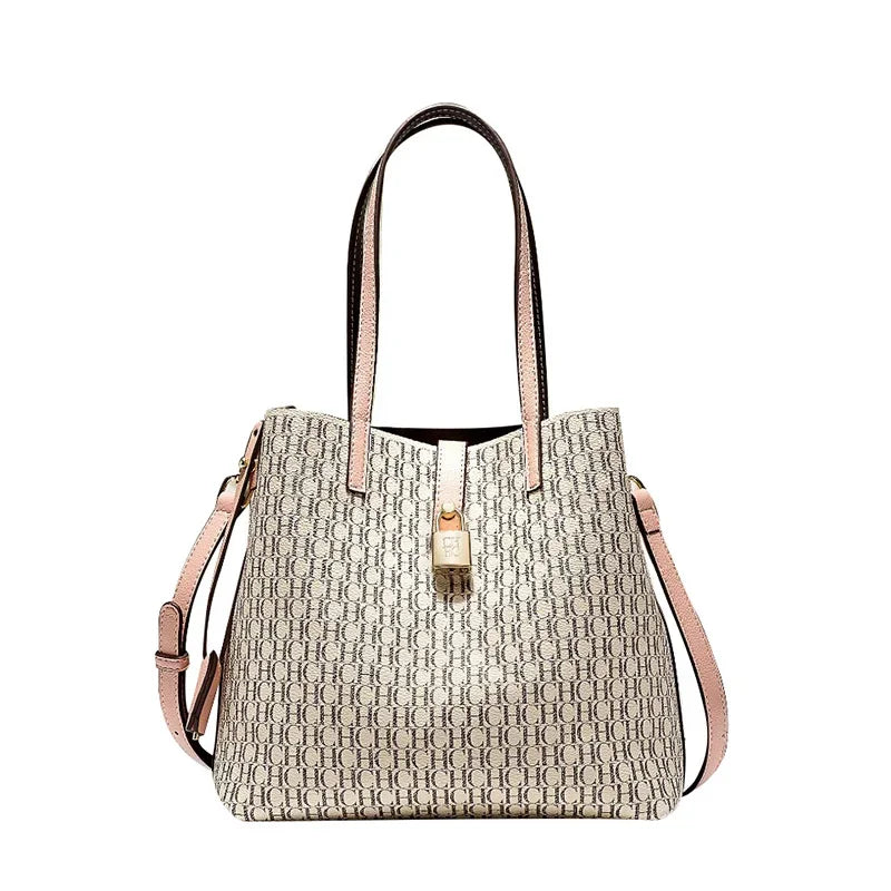 Bolsa De Couro Feminina Luxuosa Mensageiro e Estilosa - ZAUVELLE