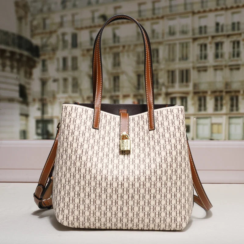 Bolsa De Couro Feminina Luxuosa Mensageiro e Estilosa - ZAUVELLE