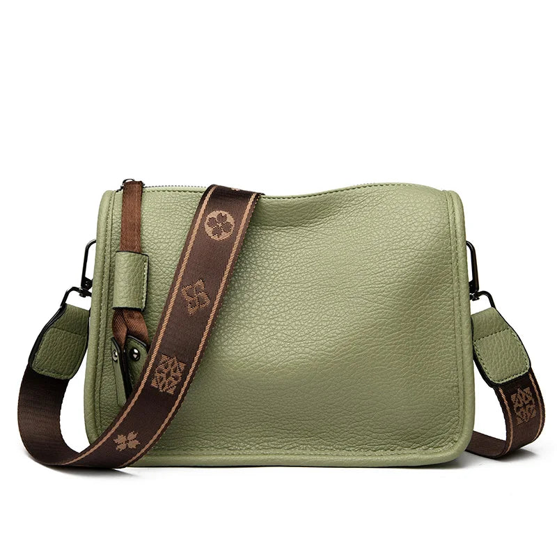 Bolsa Feminina de Couro Legítimo 2025 - ZAUVELLE