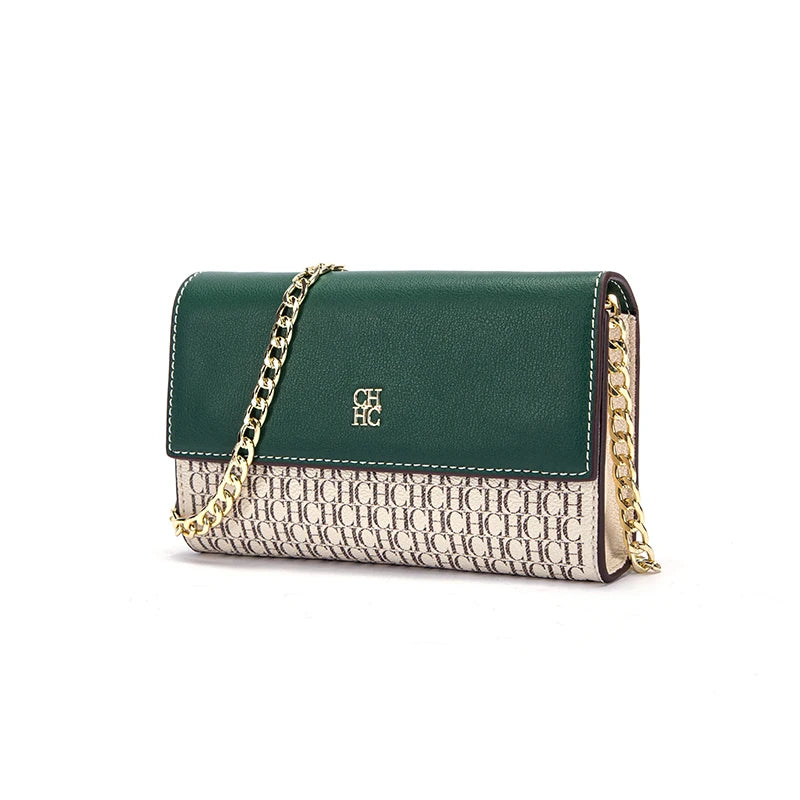 Bolsa Minimalista Luxo Único com Alça de Corrente – Estilo e Sofisticação - ZAUVELLE