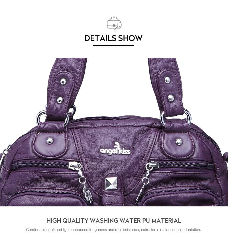 Bolsa Feminina Angelkiss Dumpling Luxuosa - ZAUVELLE