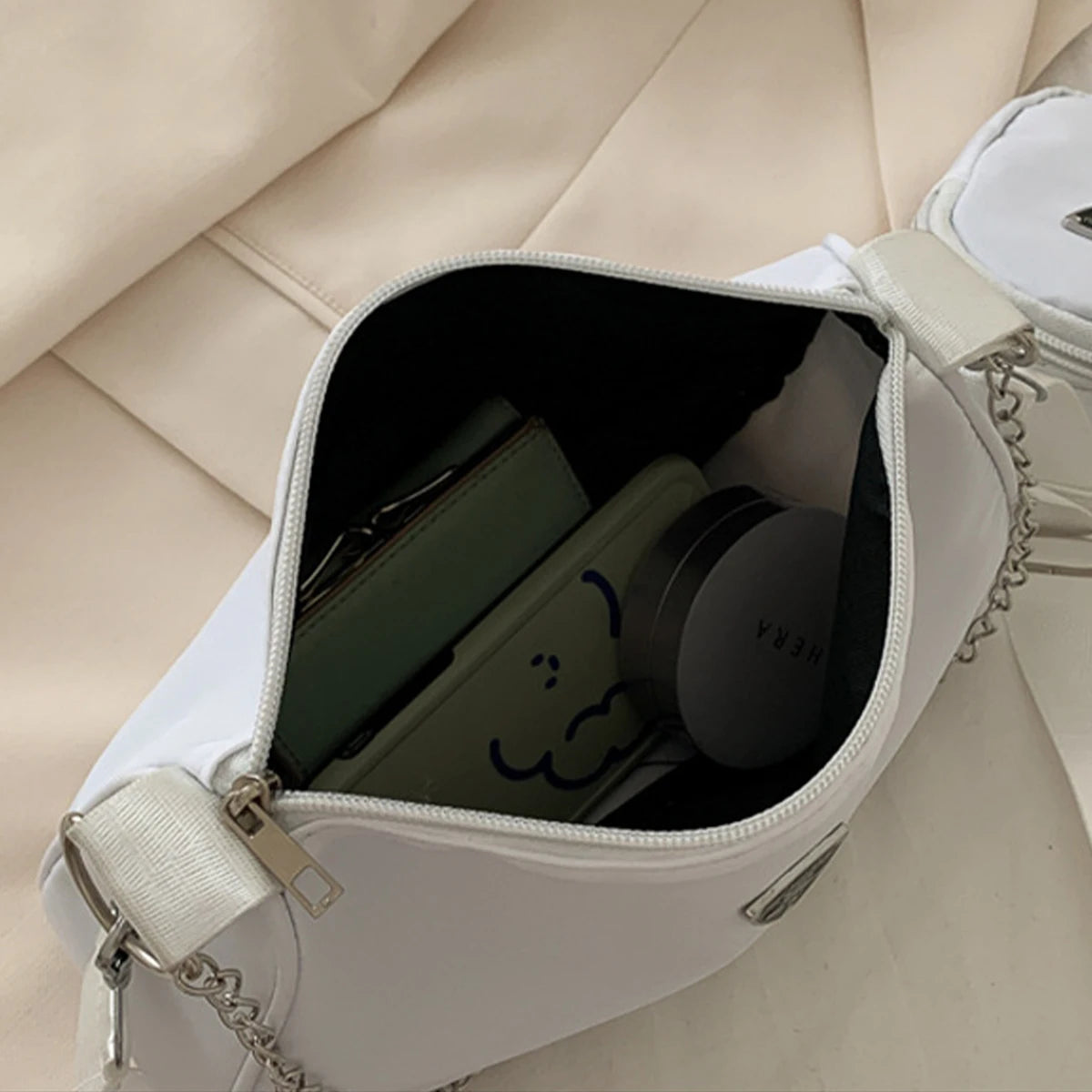 Bolsa Crossbody Feminina em Nylon - ZAUVELLE