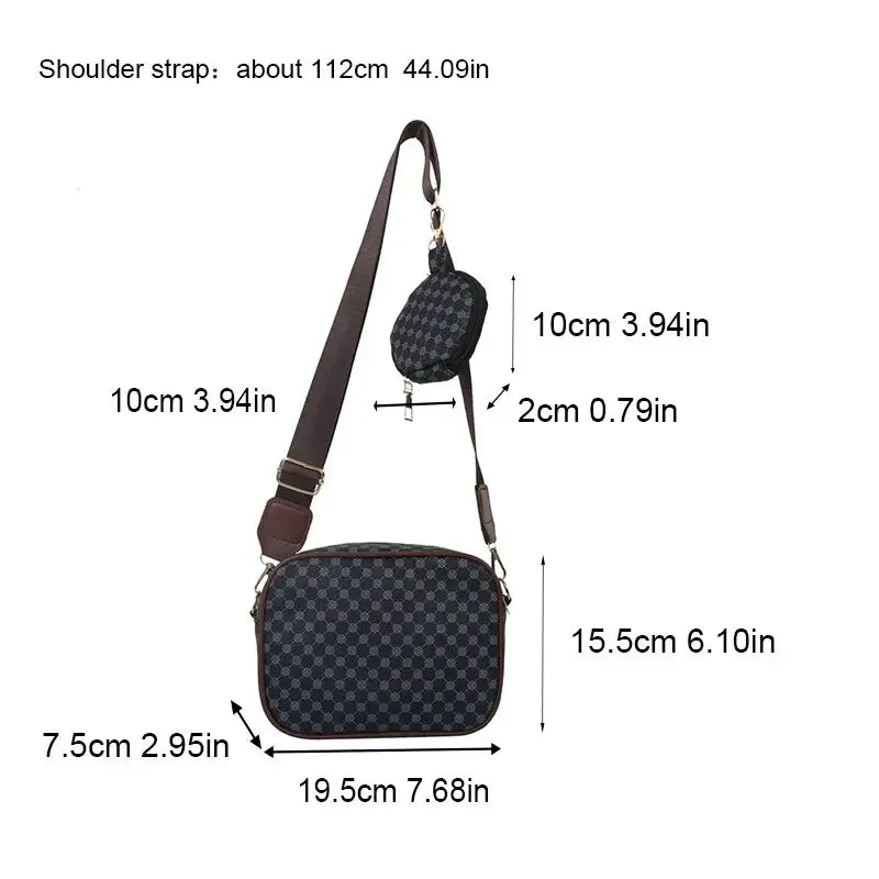 Bolsa Vintage Casual em Couro Premium - ZAUVELLE