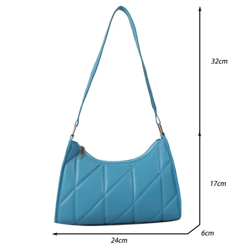 Bolsa Feminina Compacta em Couro Premium – Tendência 2025 - ZAUVELLE