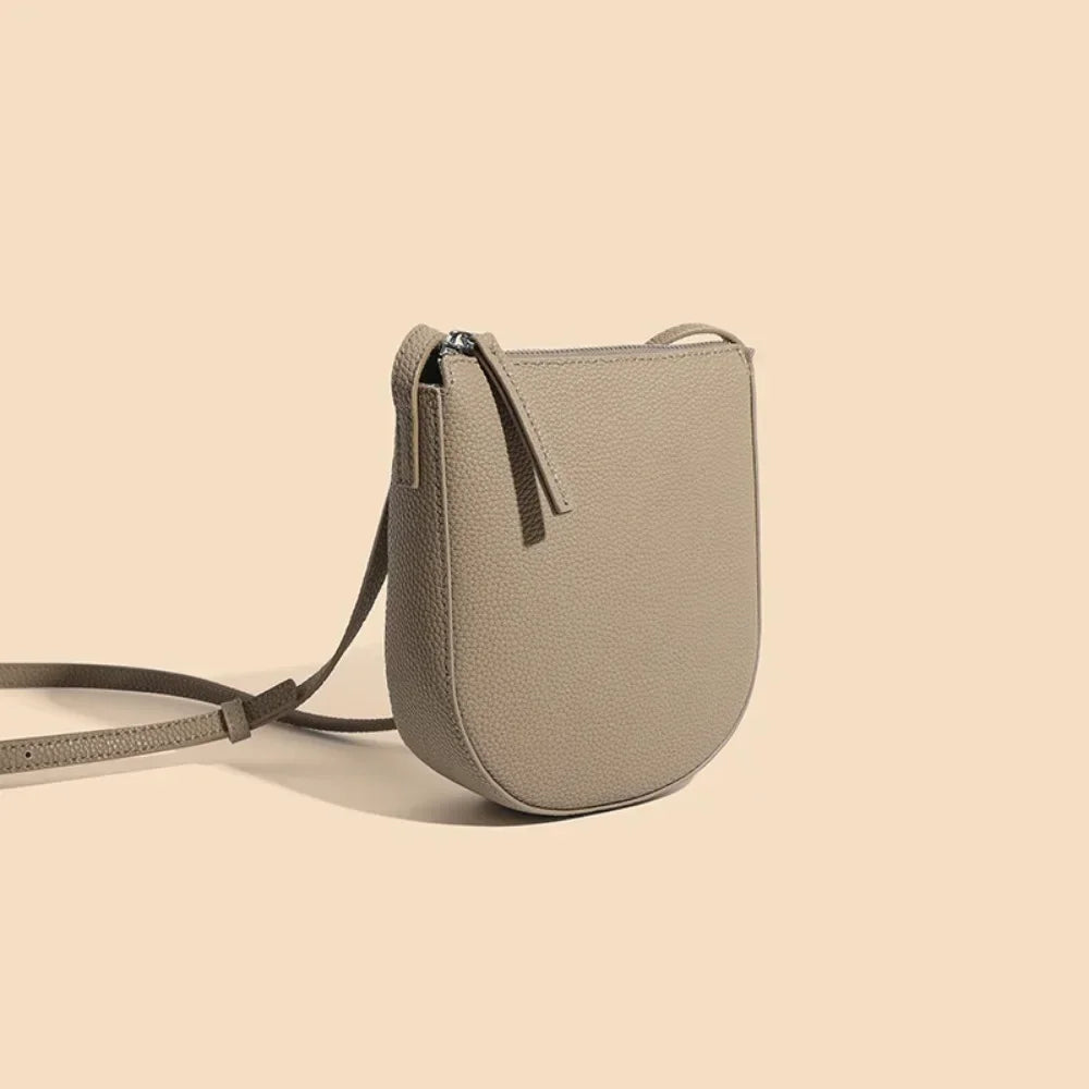 Bolsa Crossbody Feminina em Couro Genuíno - ZAUVELLE