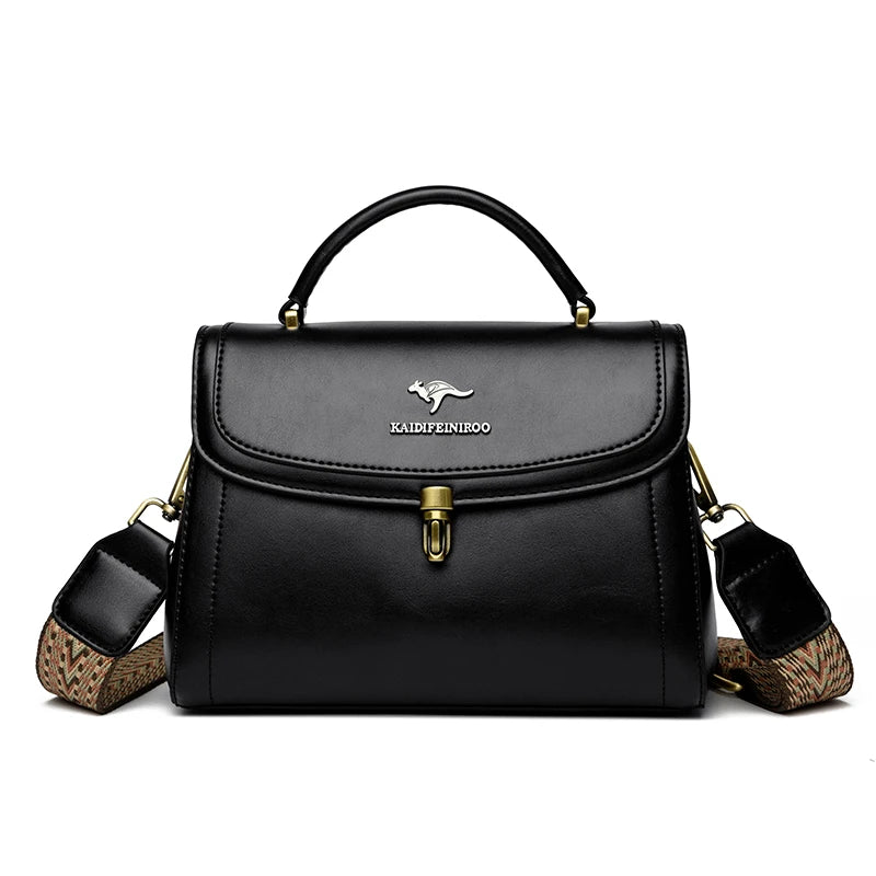 Bolsa Feminina de Couro Luxo 2025 - ZAUVELLE