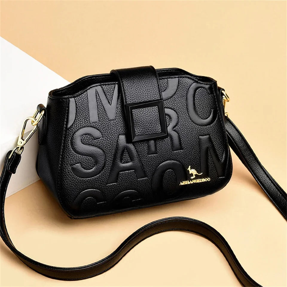 Bolsa de Ombro e Transversal Feminina – Designer Fashion para Viagem e Dia a Dia - ZAUVELLE