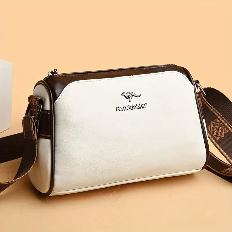 Bolsa Feminina de Couro com Alça Regulável e Resistentes à Água - ZAUVELLE