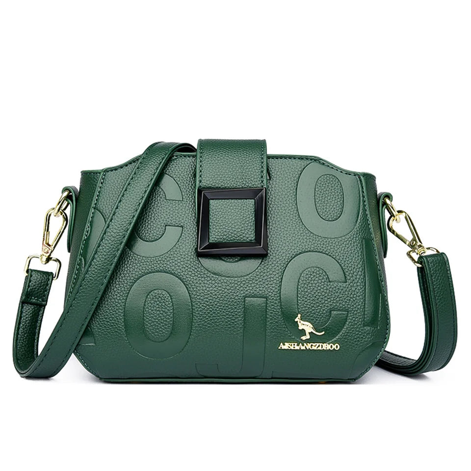 Bolsa de Ombro e Transversal Feminina – Designer Fashion para Viagem e Dia a Dia - ZAUVELLE