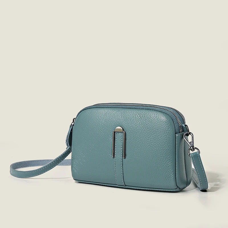 Bolsa Feminina de Couro Legítimo Luxo - ZAUVELLE