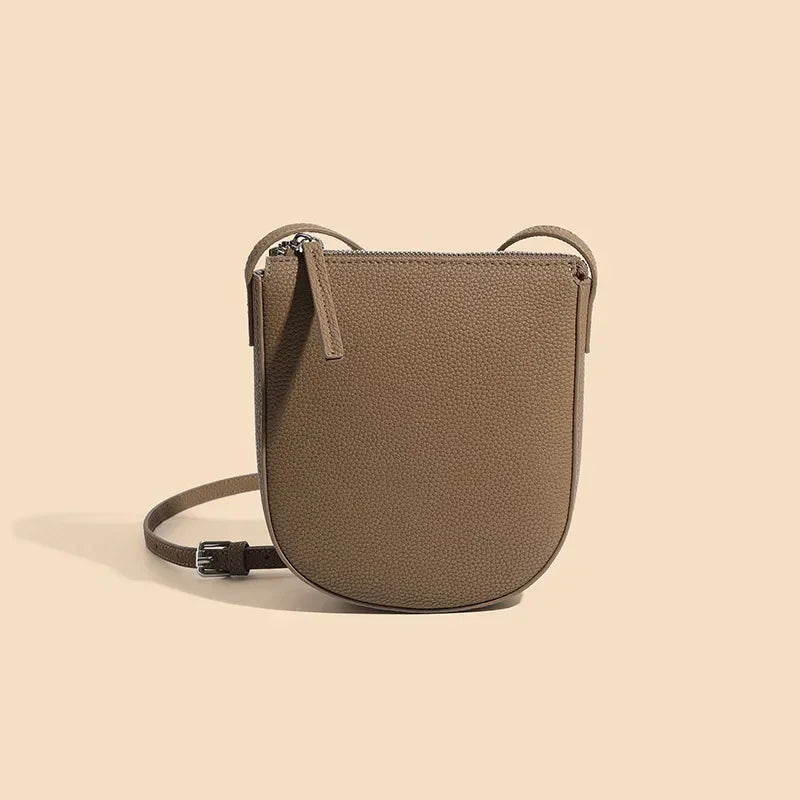 Bolsa Crossbody Feminina em Couro Genuíno - ZAUVELLE