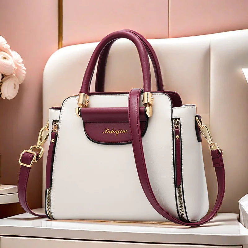 Bolsa Transversal Feminina Elegante – Tendência 2025, Alça de Mão e Ombro - ZAUVELLE