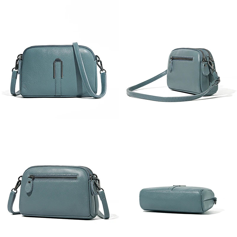 Bolsa Feminina de Couro Legítimo Luxo - ZAUVELLE
