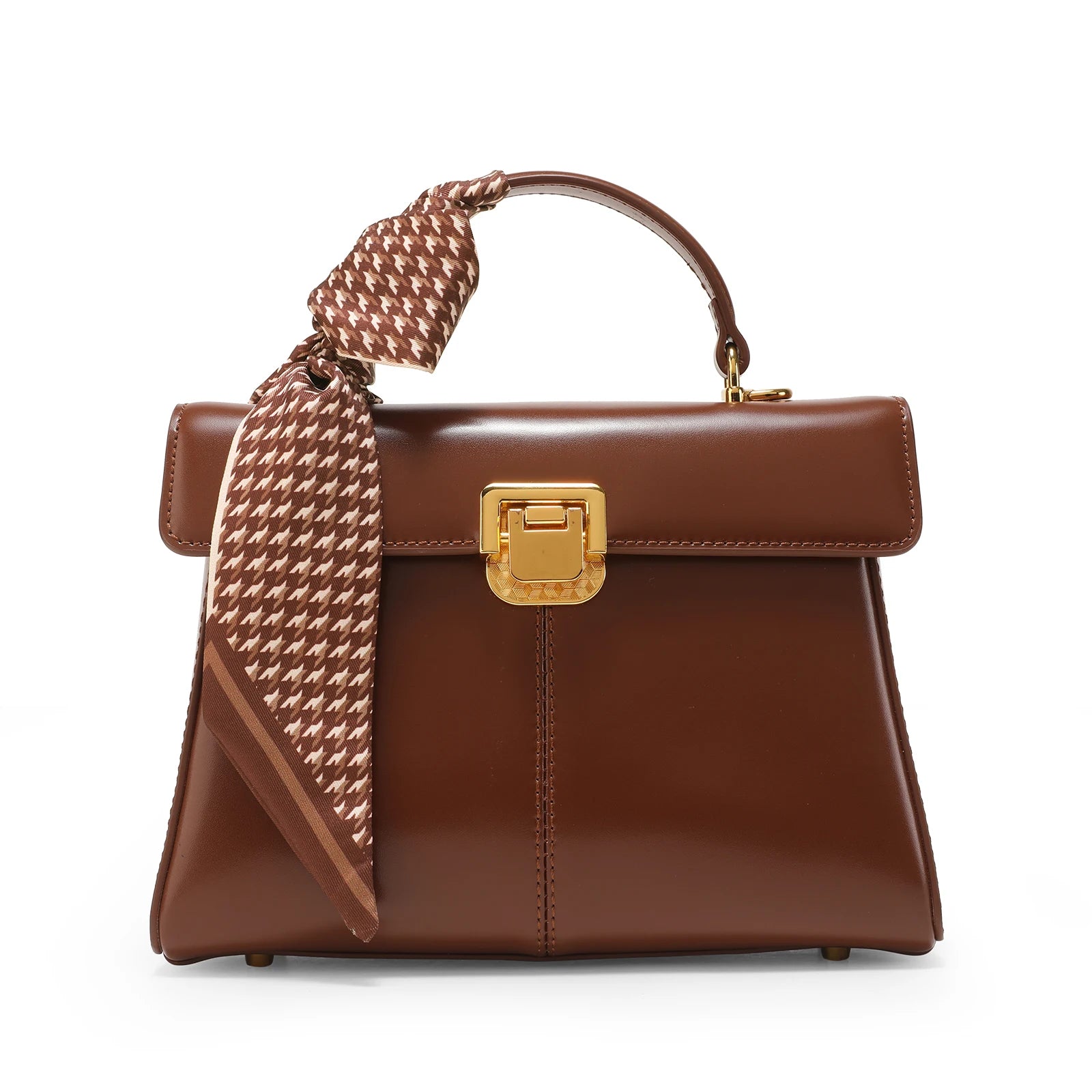 Bolsa feminina com Elegância em Couro Genuíno Luxuoso - ZAUVELLE