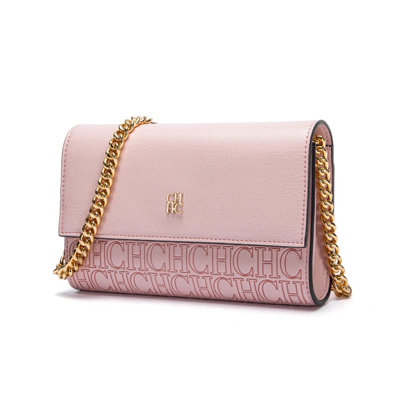 Bolsa Minimalista Luxo Único com Alça de Corrente – Estilo e Sofisticação - ZAUVELLE