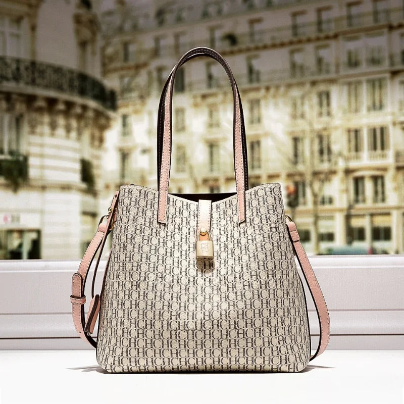 Bolsa De Couro Feminina Luxuosa Mensageiro e Estilosa - ZAUVELLE