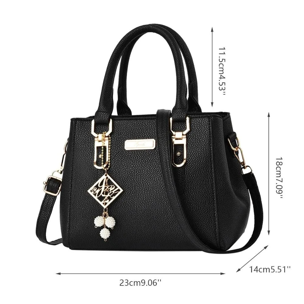 Bolsa de Ombro em Couro Premium - ZAUVELLE