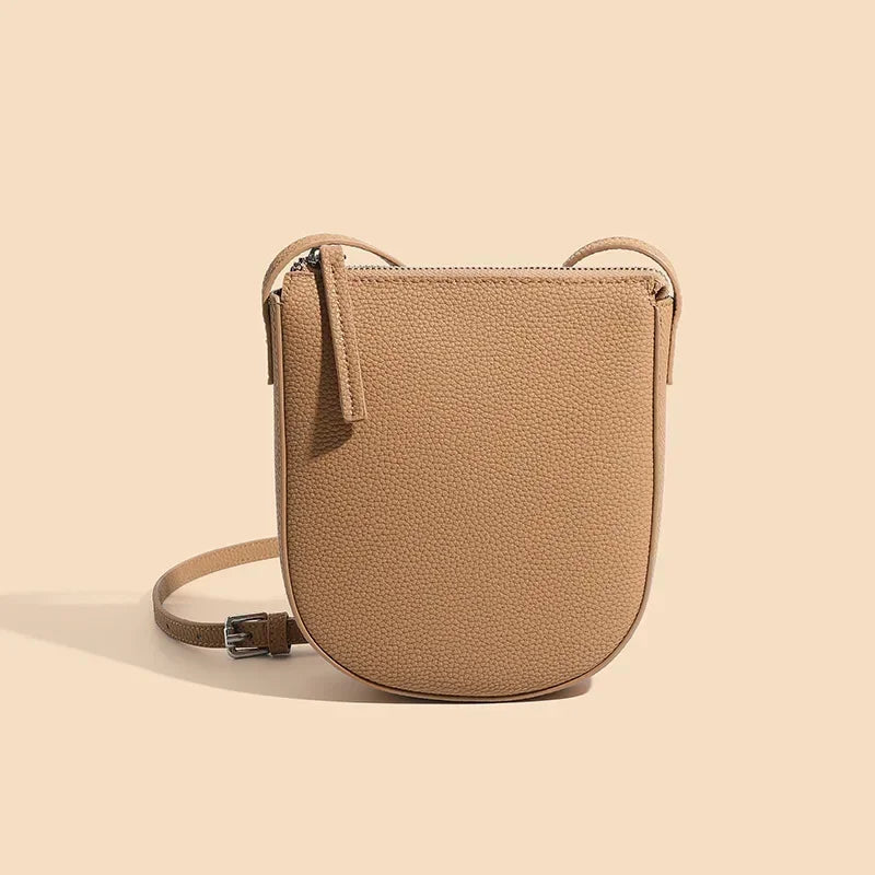 Bolsa Crossbody Feminina em Couro Genuíno - ZAUVELLE