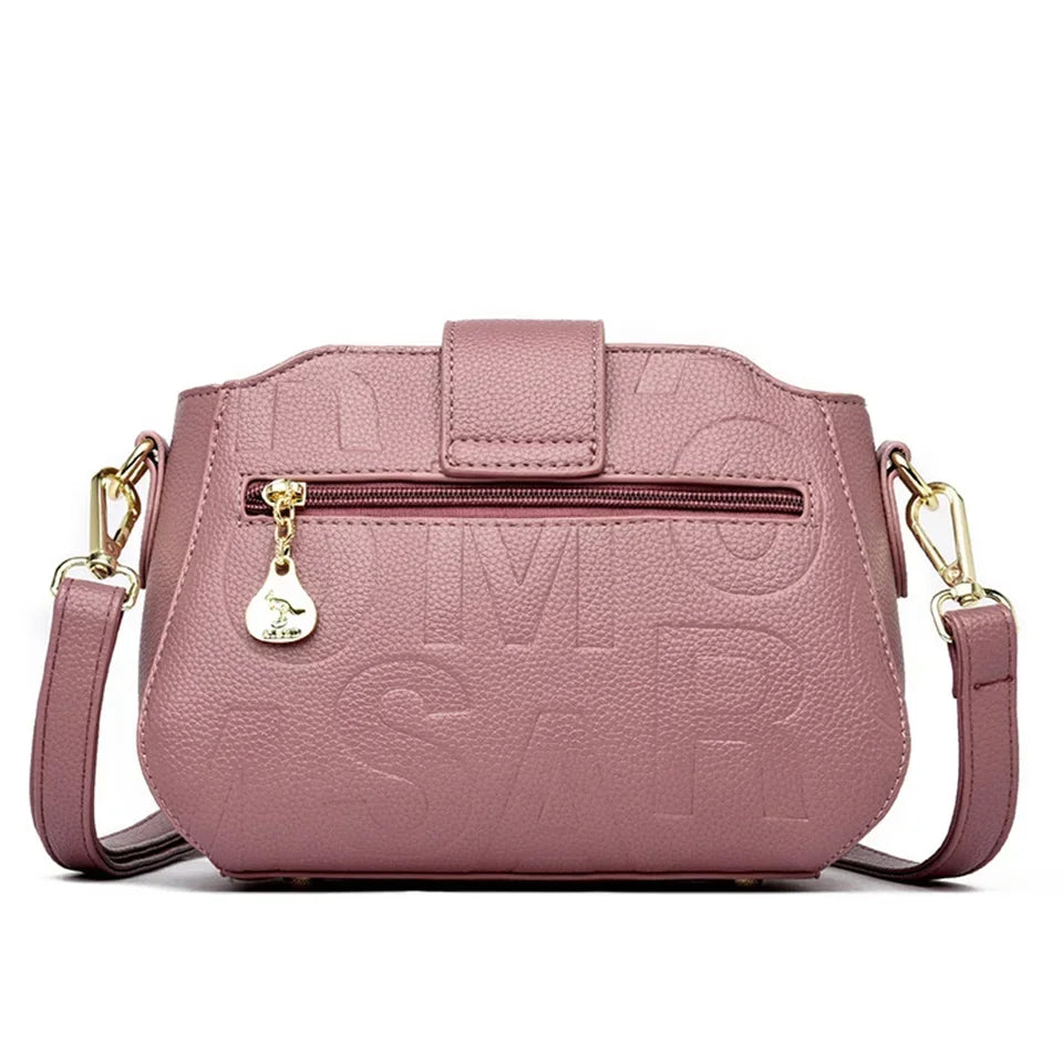 Bolsa de Ombro e Transversal Feminina – Designer Fashion para Viagem e Dia a Dia - ZAUVELLE