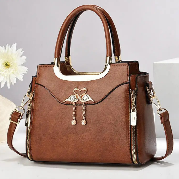 Bolsa Feminina Estilo Versátil de Couro - ZAUVELLE