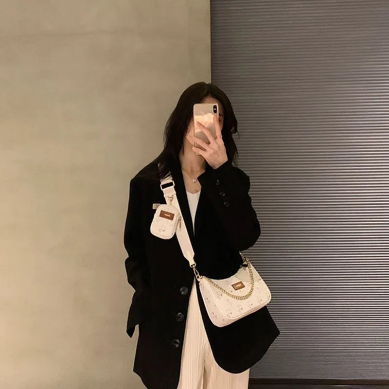Bolsa Feminina 3 em 1 Luxo – Transversal - ZAUVELLE
